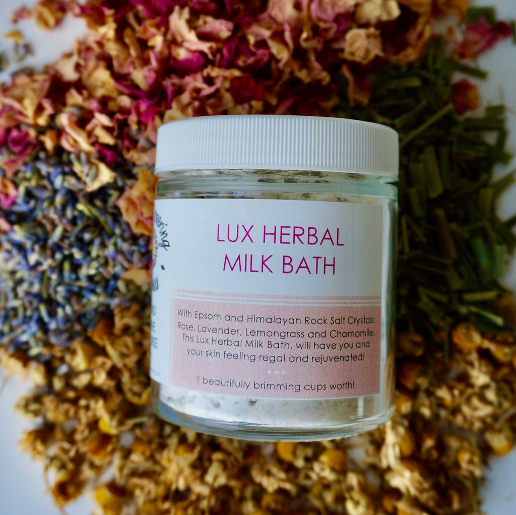 Lux Herbal Milk Bath