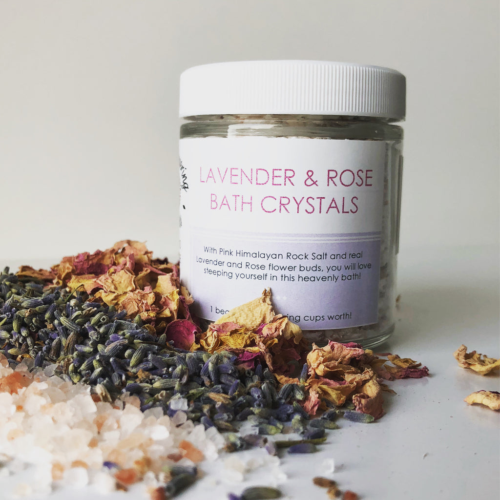 Lavender & Rose Bath Crystals