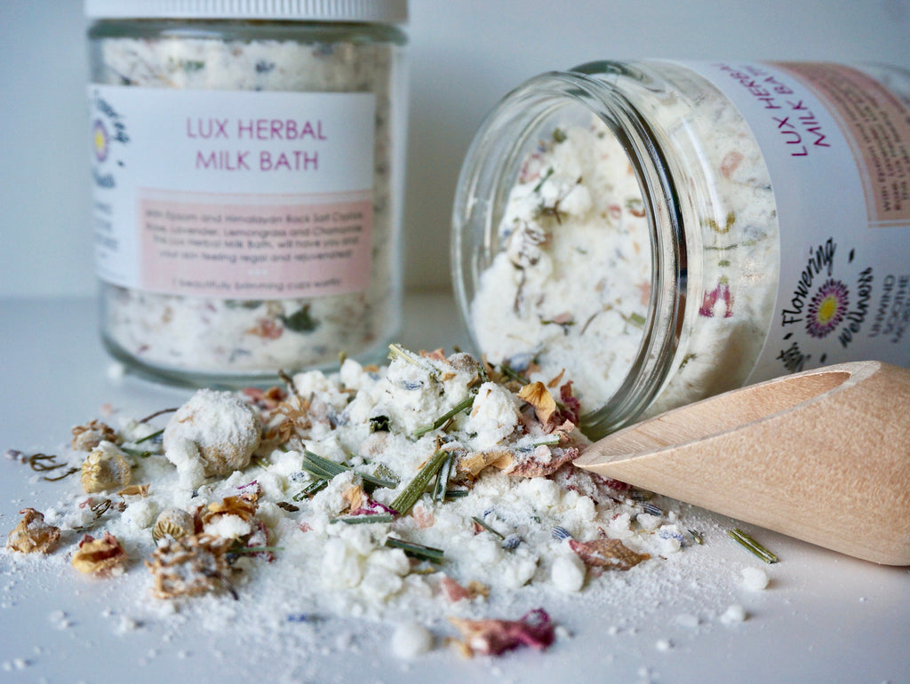 Lux Herbal Milk Bath